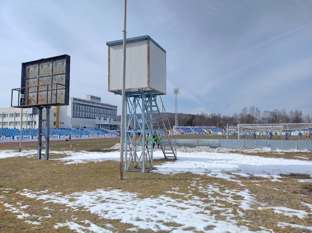 Schlitterpartie mit Füllspindeln